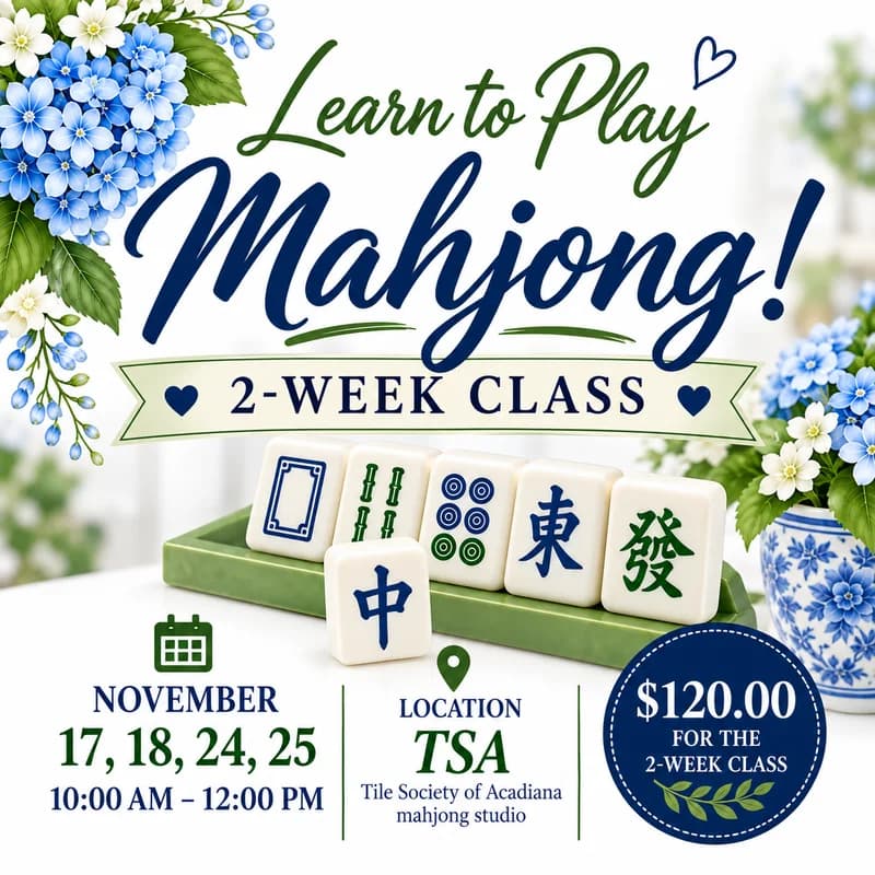 Learn To Play Mahjong